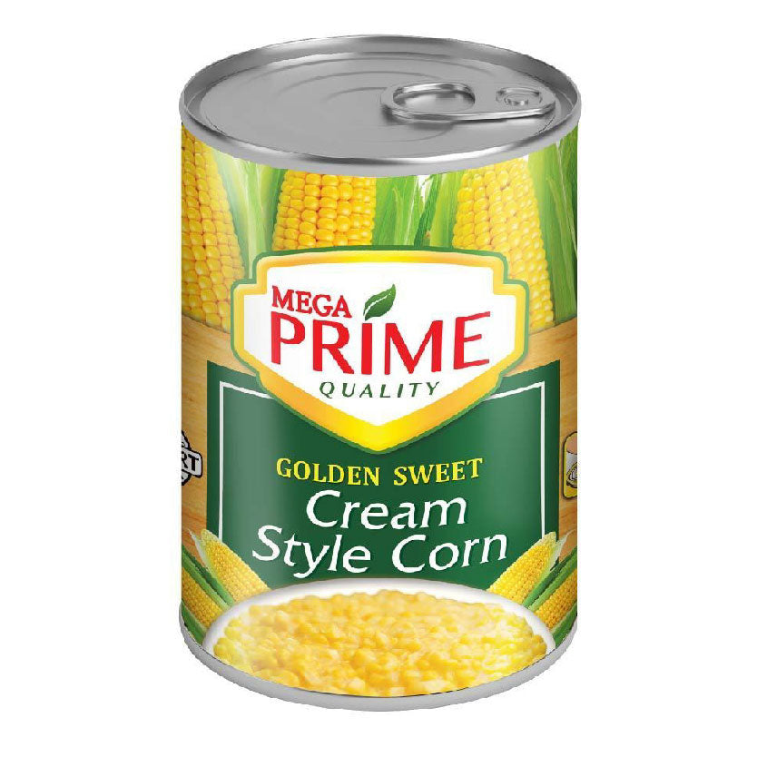 Mega Prime Cream Style Corn Easy Open 425g