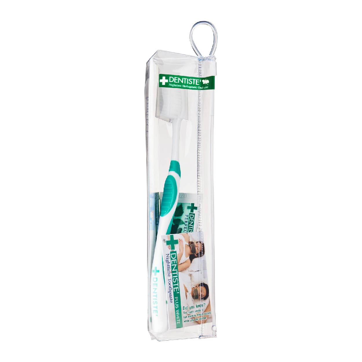 Dentiste Travel Set with 1 pc Toothbrush Long 20g