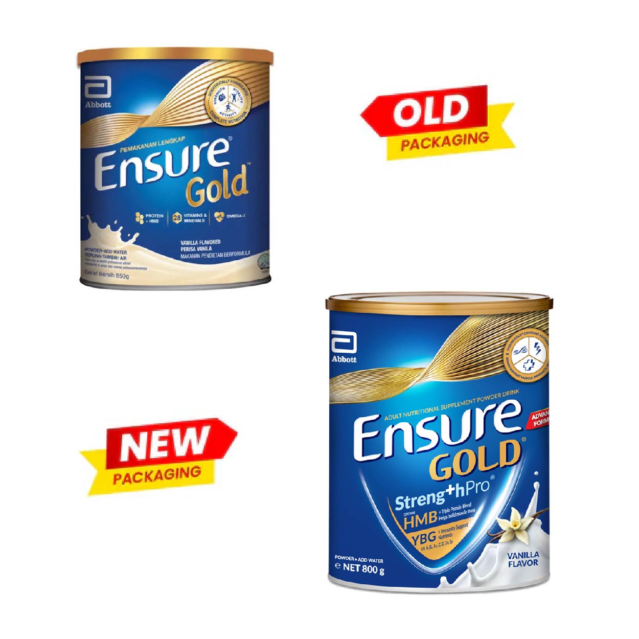 Ensure Gold StrengthPro Adult Powder Drink Vanilla 800g