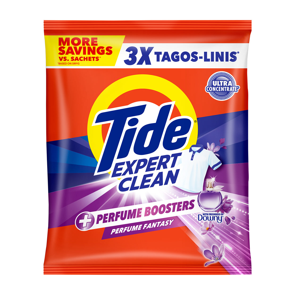 Tide Expert Clean Laundry Powder Perfume Fantasy 585g