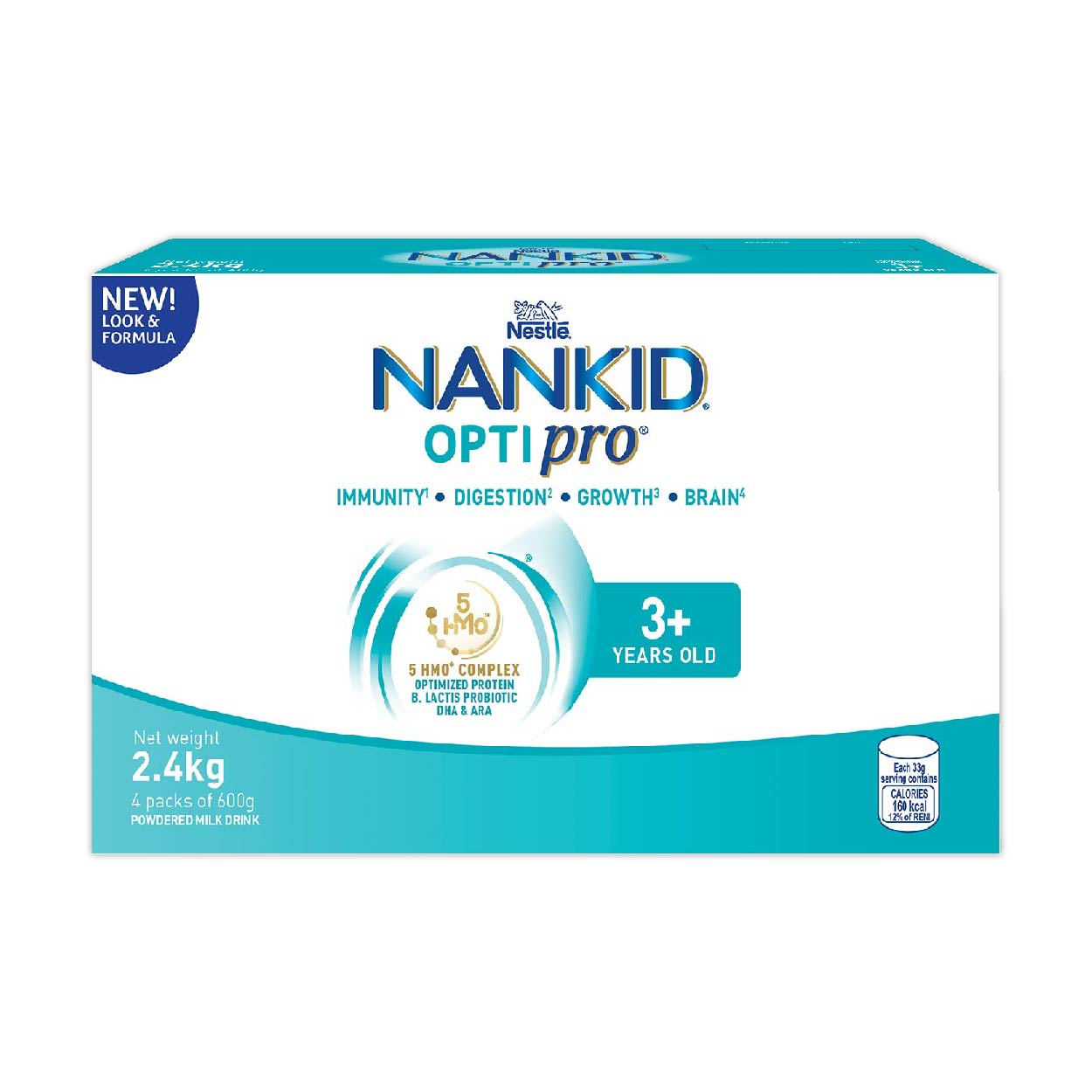 Nankid Optipro Powdered Milk Drink 3+ years old 2.4kg