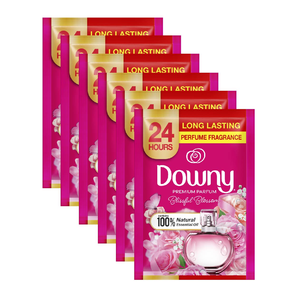Downy Premium Parfum Fabric Conditioner Blissful Blossom 6x20ml