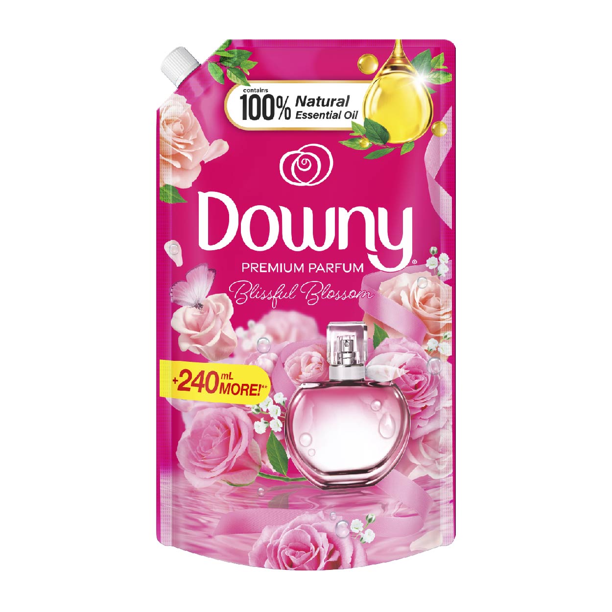 Downy PremiumParfum FabricConditioner BlissfulBlossom Refill 1.3L