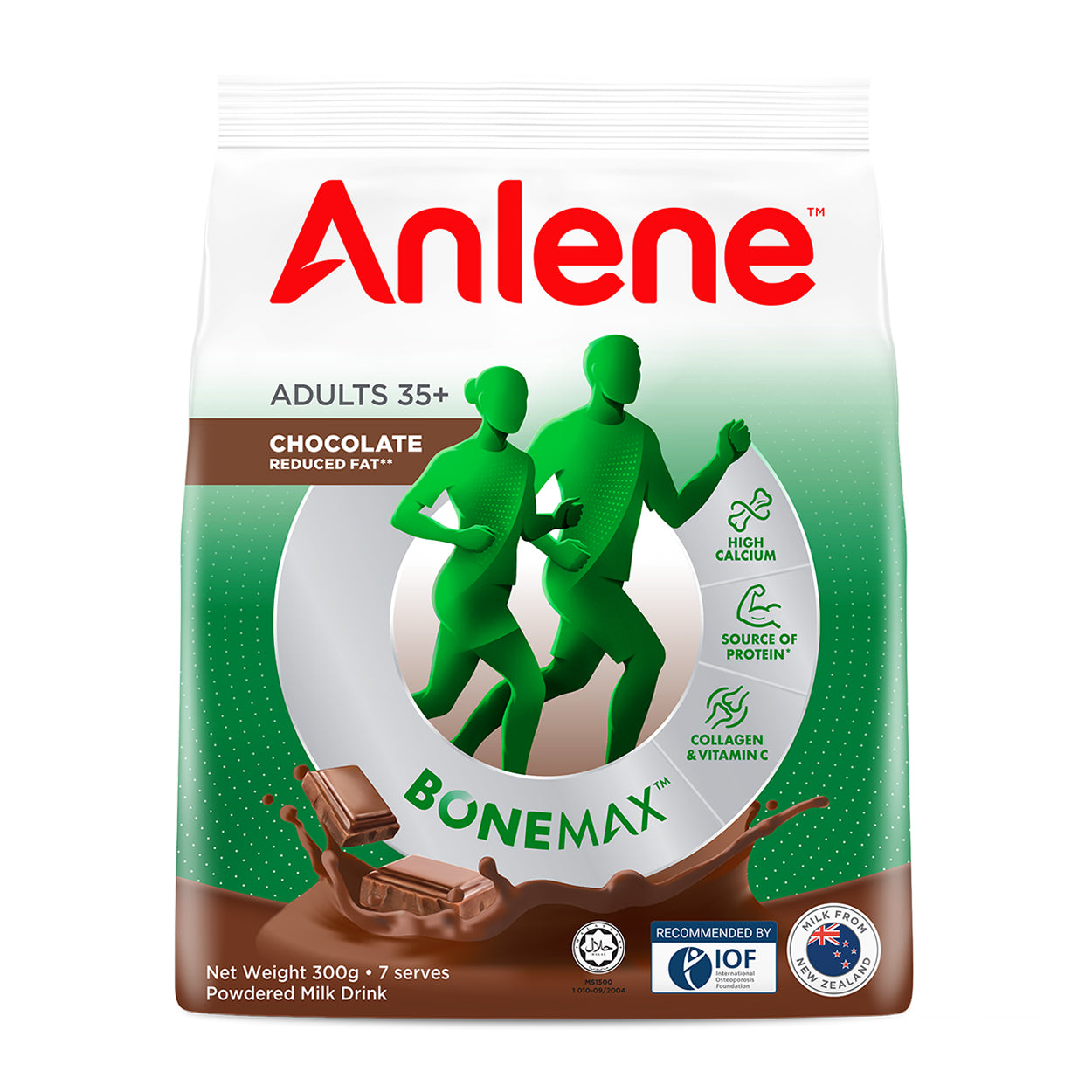 Anlene Bonemax Adults 35+ Powdered Milk Drink Chocolate 300g