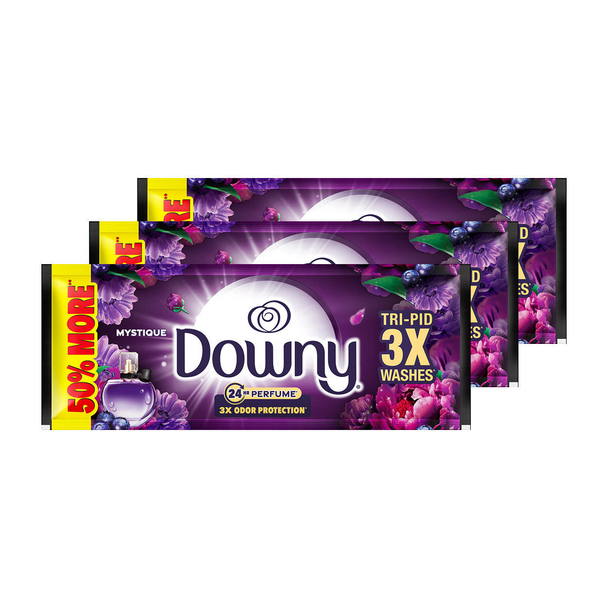 Downy Perfume Fabric Conditioner OdorProtectMystique Tripid3x75ml