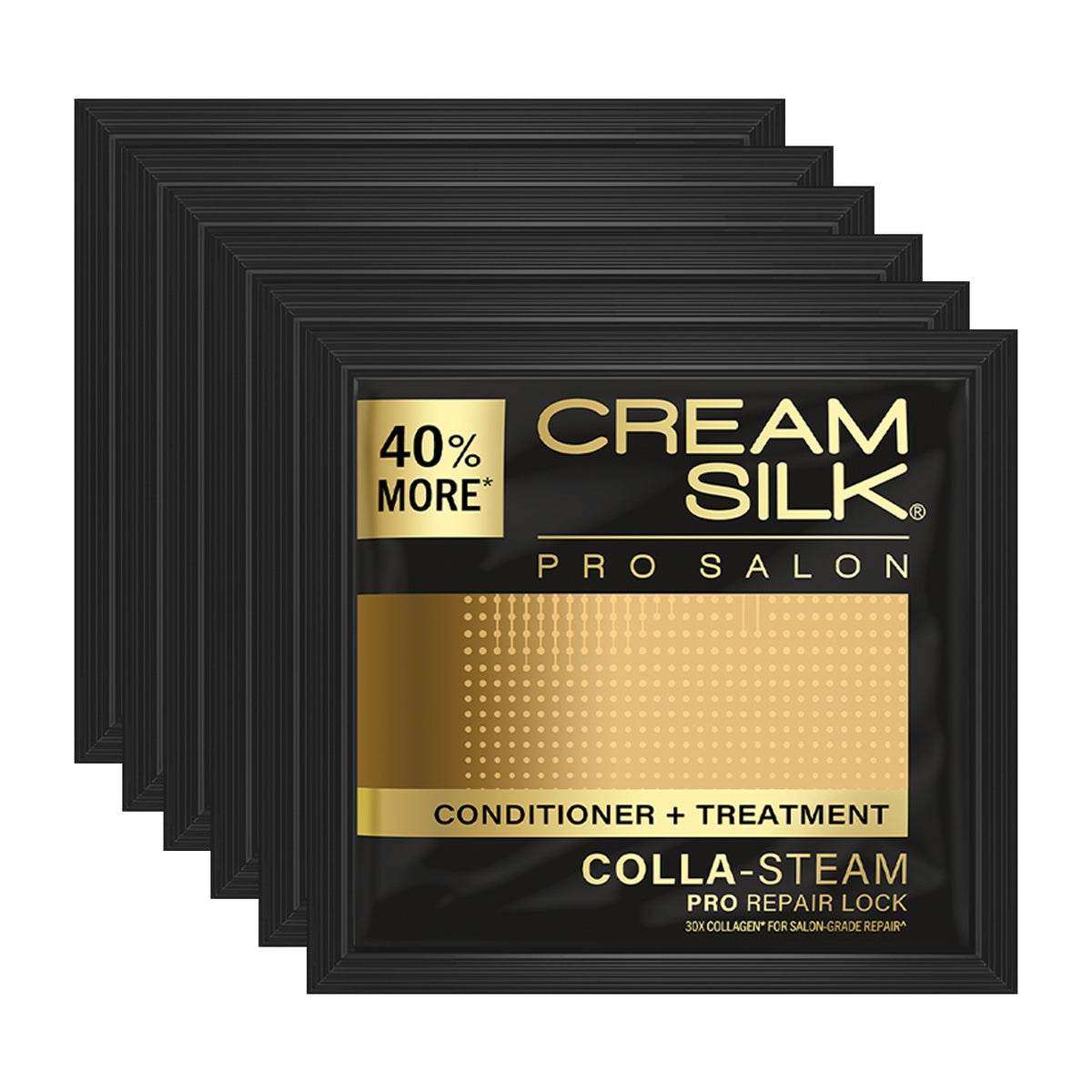 Cream Silk Cond+Treatment Pro Salon Colla-Steam Repair 6x14ml