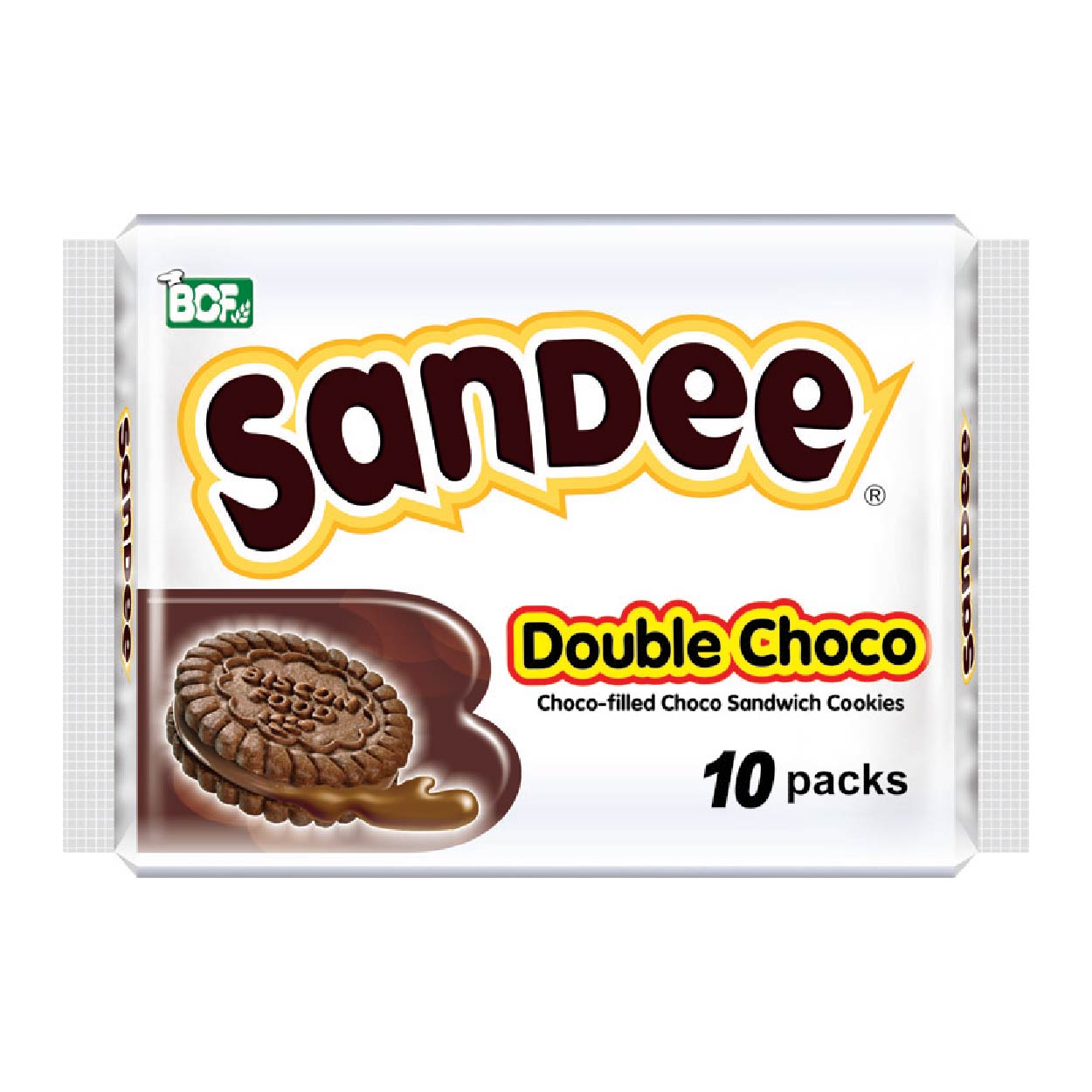 Sandee Double Choco Sandwich Cookies 10x32g