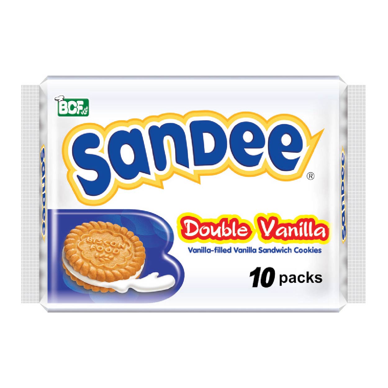 Sandee Double Vanilla Sandwich Cookies 10x32g