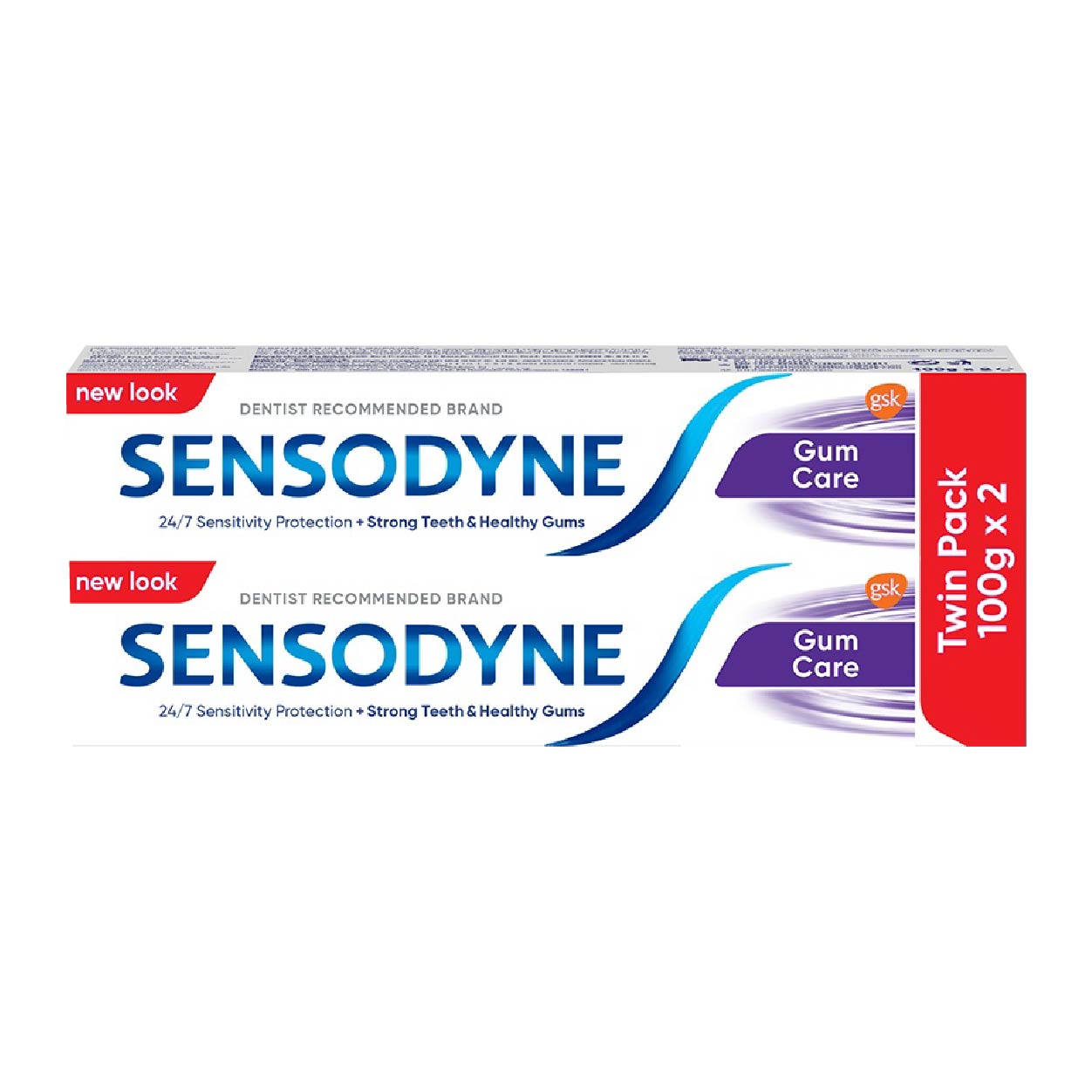 Sensodyne Toothpaste Gum Care 2x100g Twin Pack