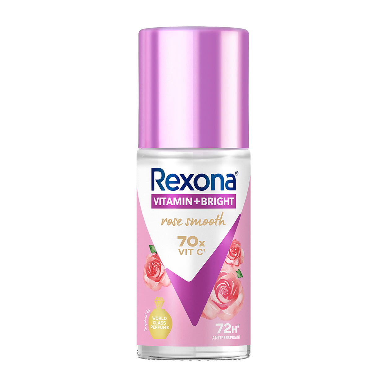 Rexona Women Deodorant Roll On Vitamin+Bright Rose Smooth 45ml