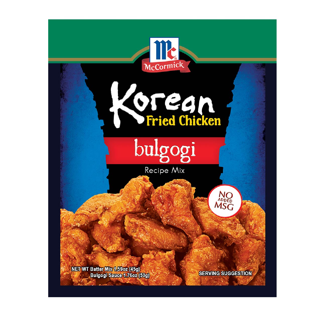 McCormick Korean Fried Chicken Bulgogi Recipe Mix 95g
