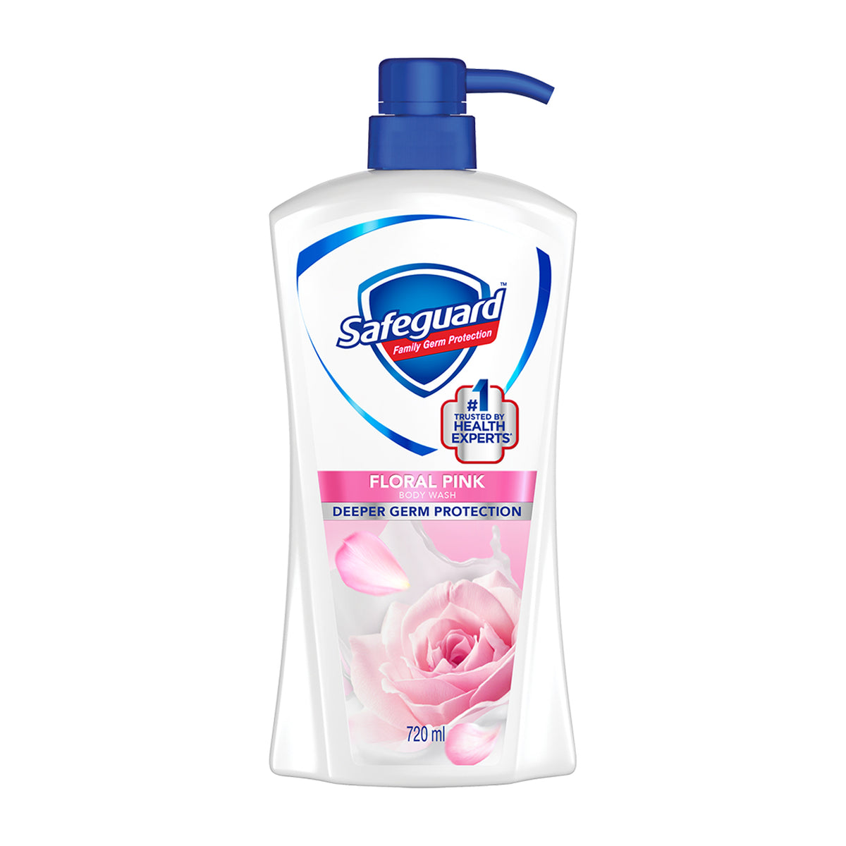 Safeguard Body Wash Floral Pink Pump 720ml