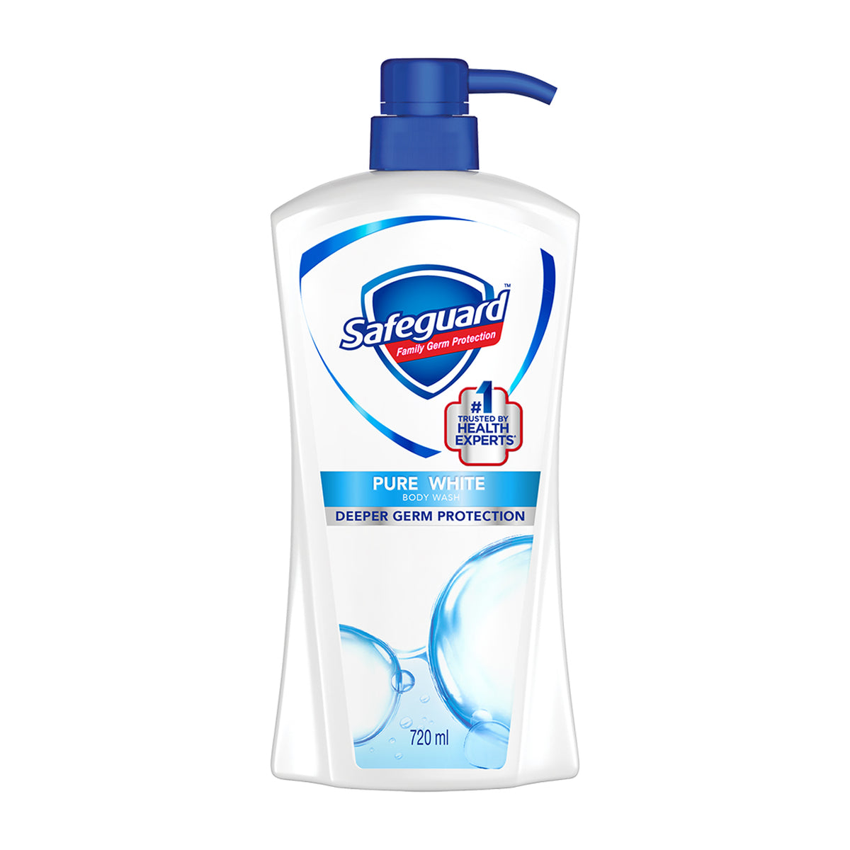 Safeguard Body Wash Pure White Pump 720ml