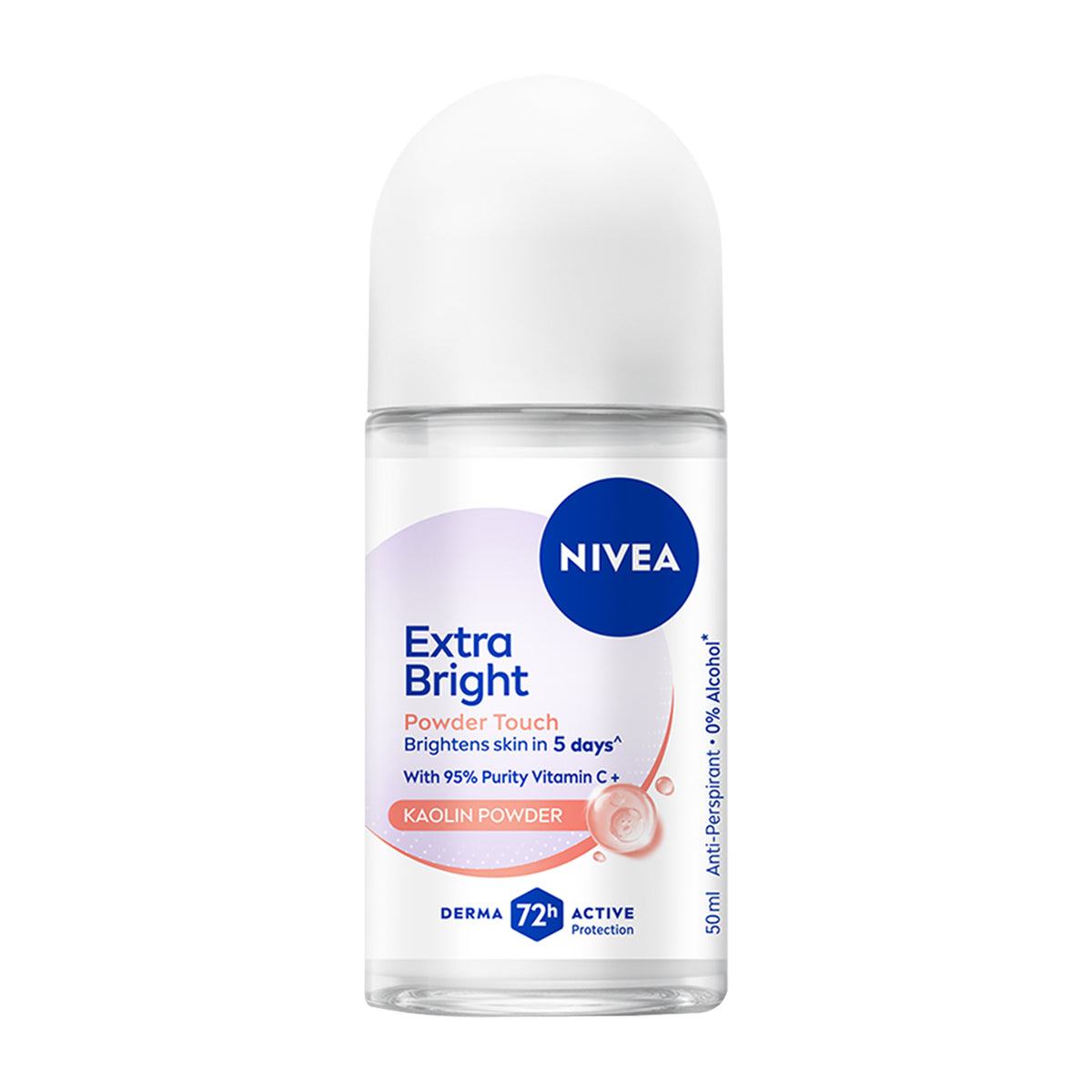 Nivea Women Deodorant Roll On Extra Bright Powder Touch 50ml
