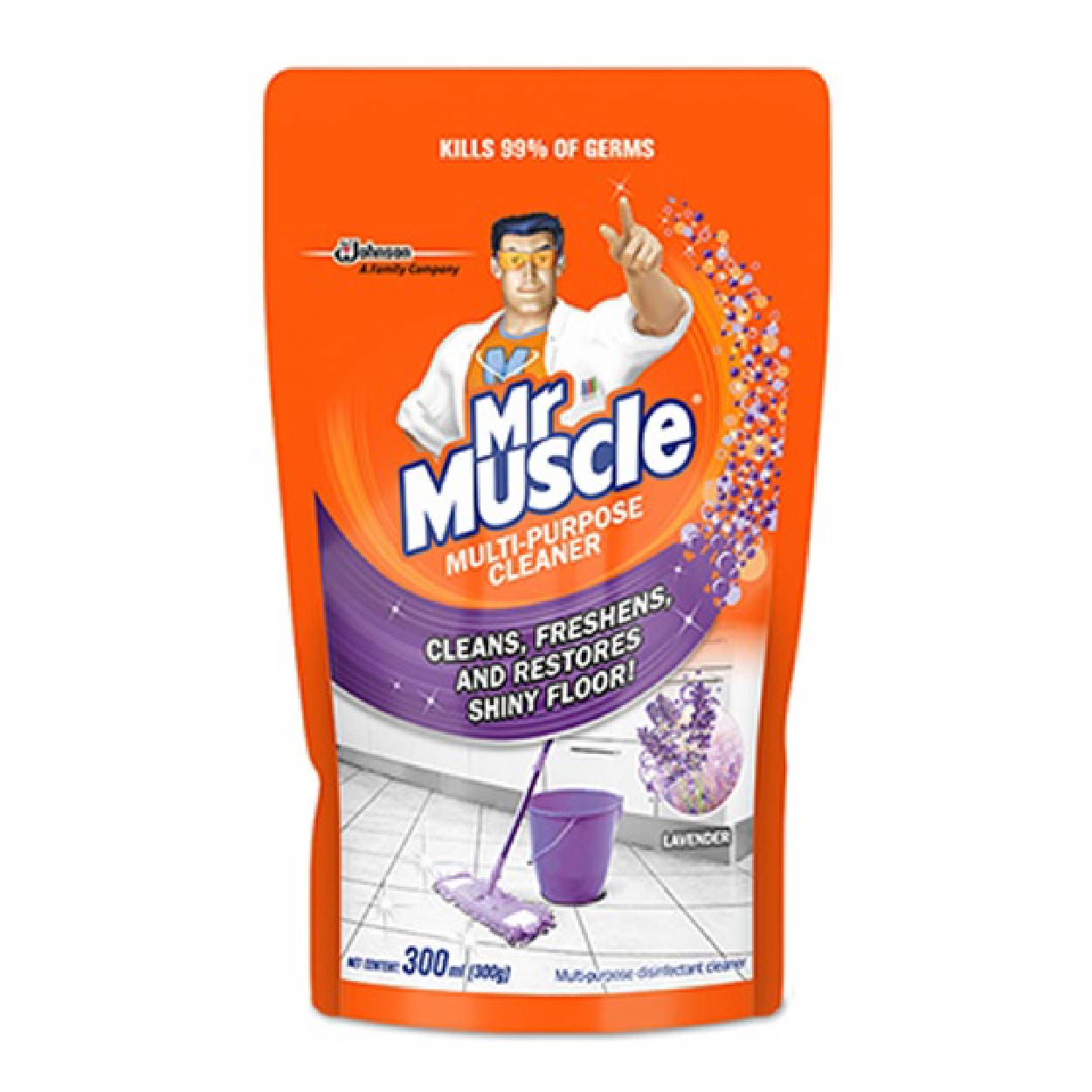 Mr Muscle Multi Purpose Cleaner Lavender Refill 300ml