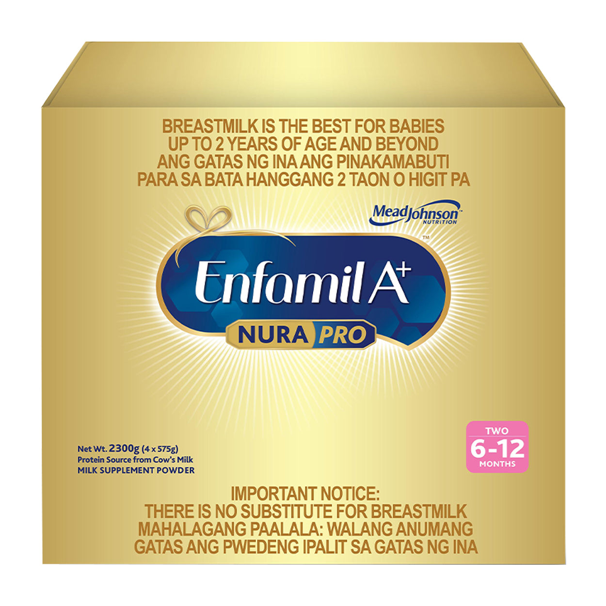 Enfamil A+ NuraPro Two Milk Powder 6-12 months 2.3kg