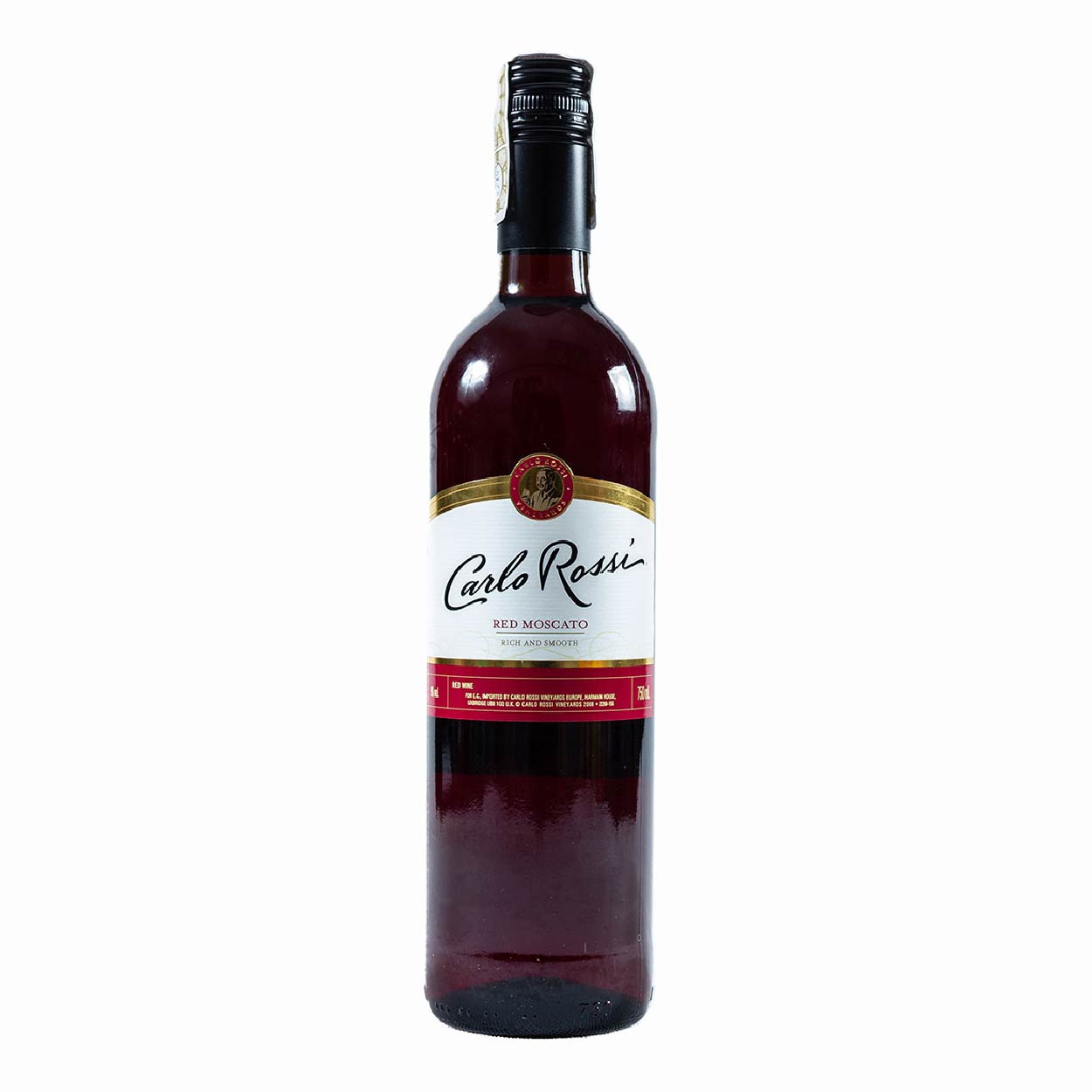 Carlo Rossi Red Moscato Rich and Smooth Wine 750ml