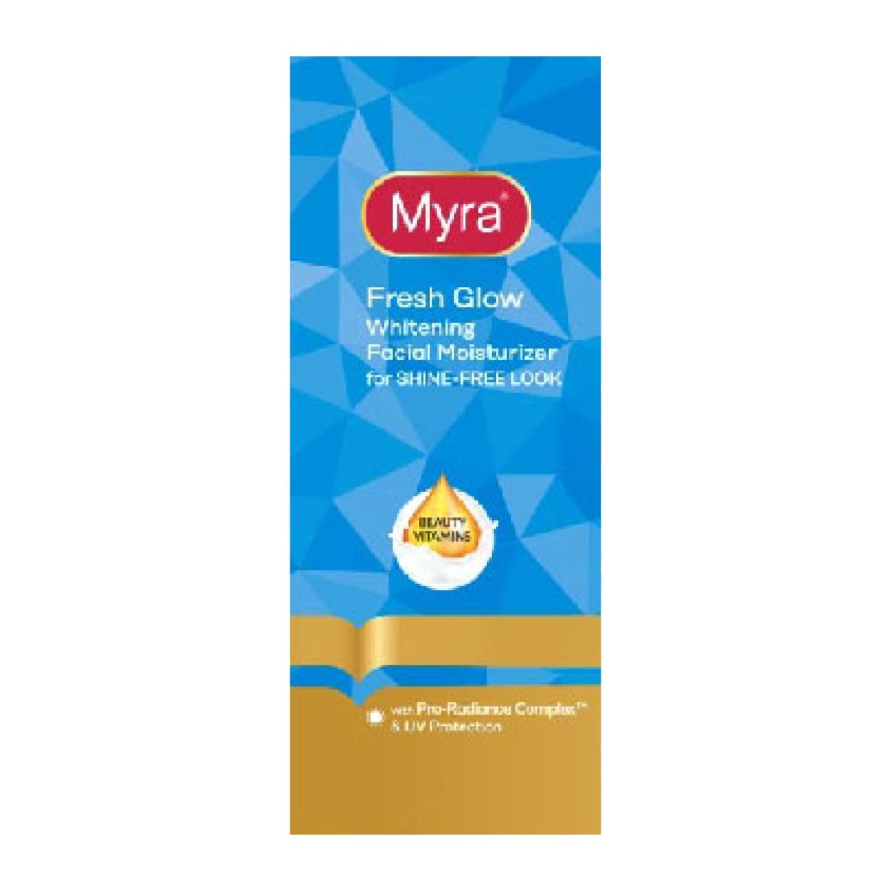 Myra Fresh Glow Whitening Facial Moisturizer Shine Free 7ml