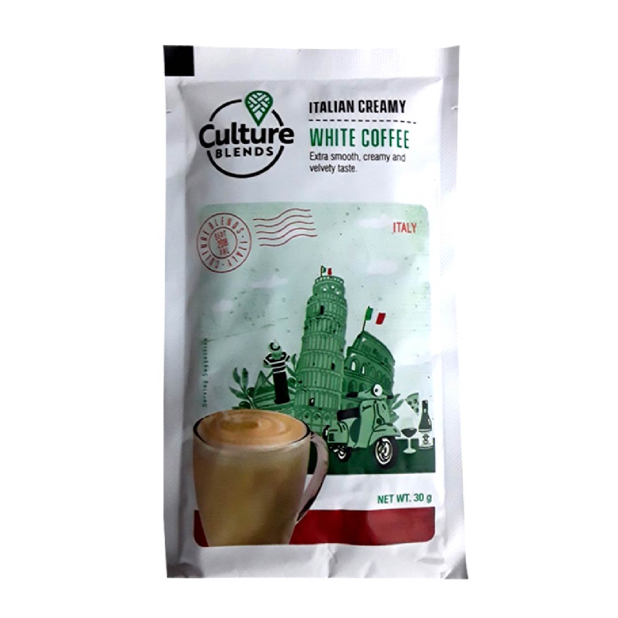 Culture Blends Italian Creamy White Coffee 30g
