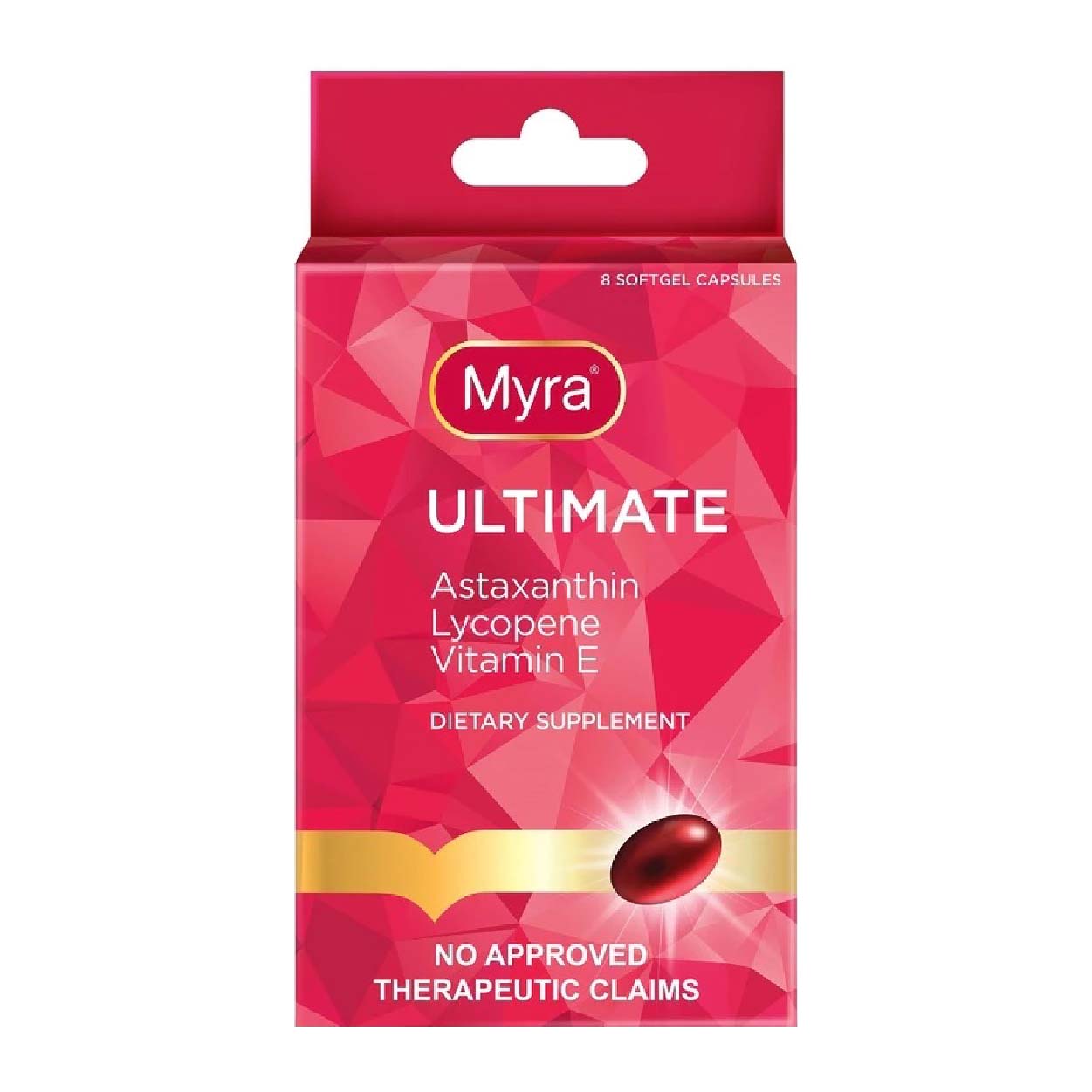 Myra Ultimate Dietary Supplement 8 softgel capsules