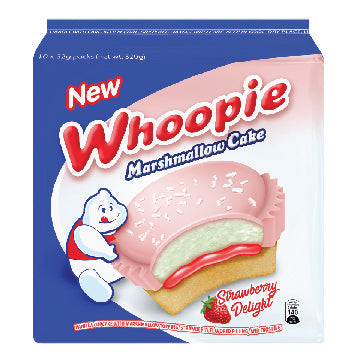 Suncrest Whoopie Marshmallow Cake Strawberry Delight 10x32g