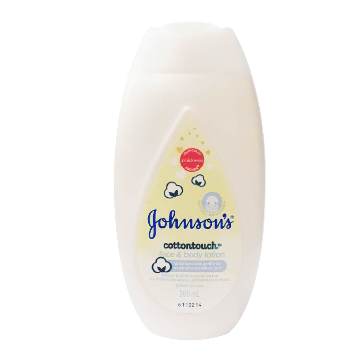 Johnsons Newborn Lotion Cotton Touch 200ml