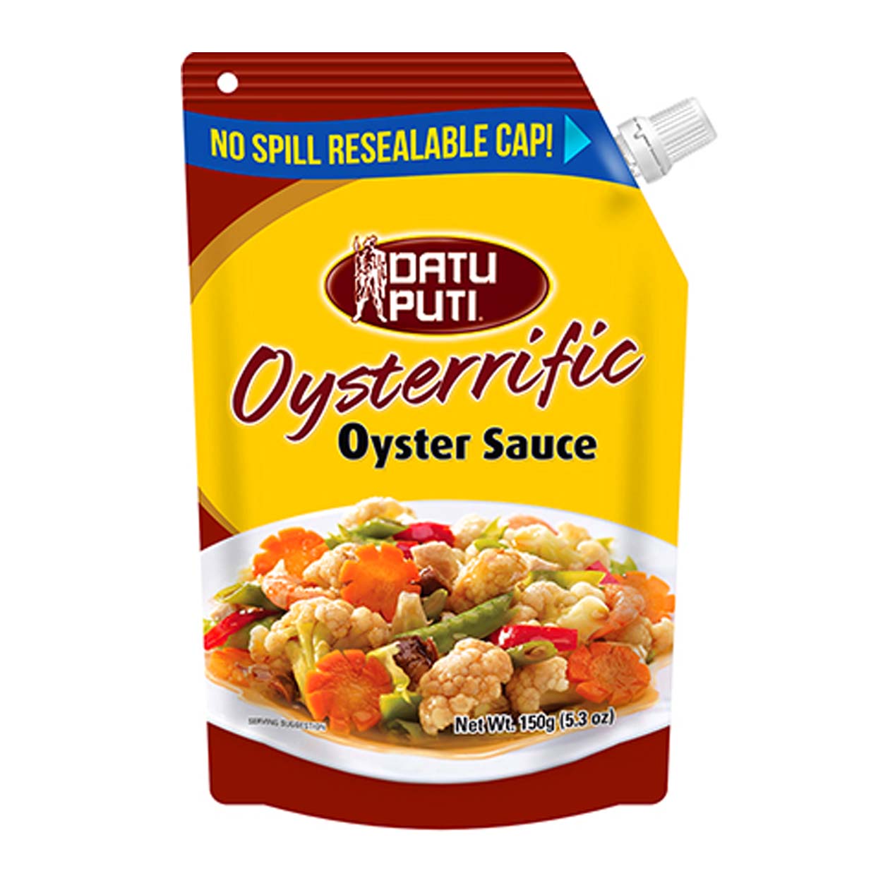 Datu Puti Oysterrific Oyster Sauce with Resealable Cap 150g