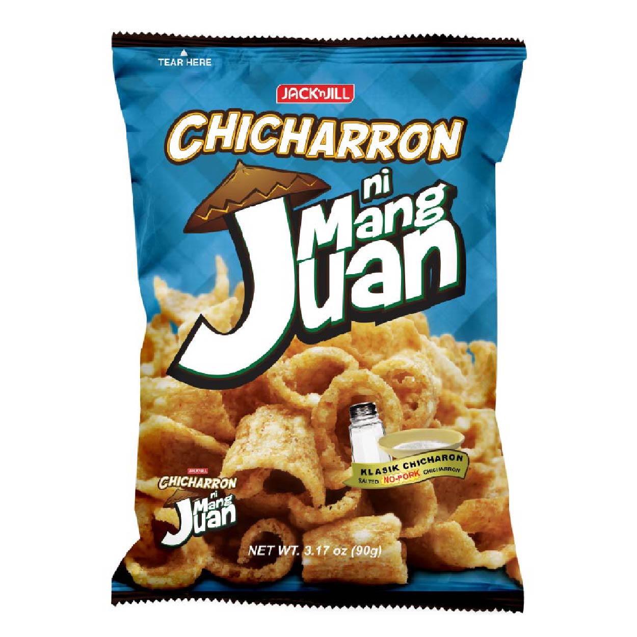 Jack n Jill Chicharron Ni Mang Juan Klasik 90g