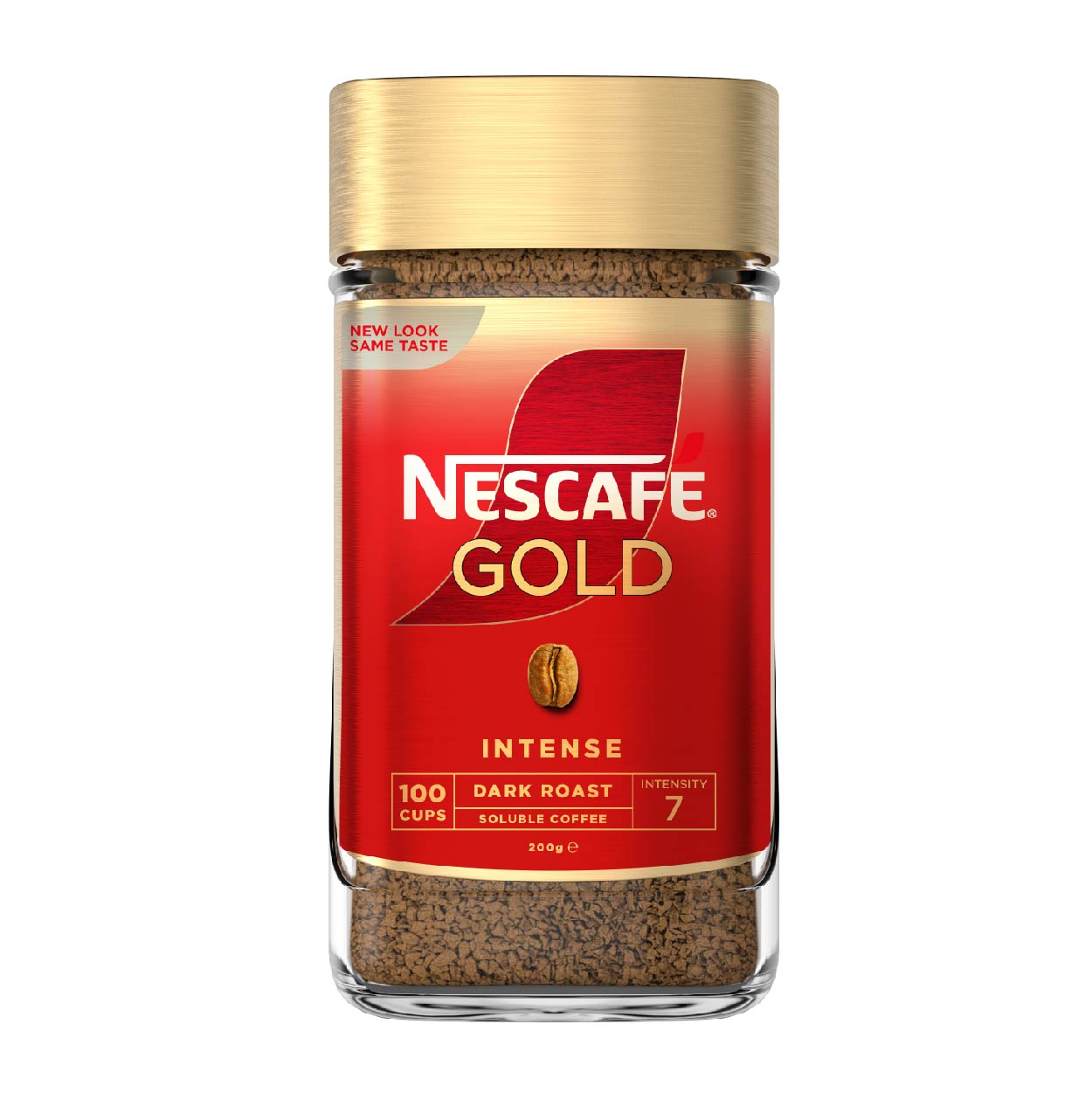 Nescafe Gold Intense Dark Roast Soluble Coffee 200g
