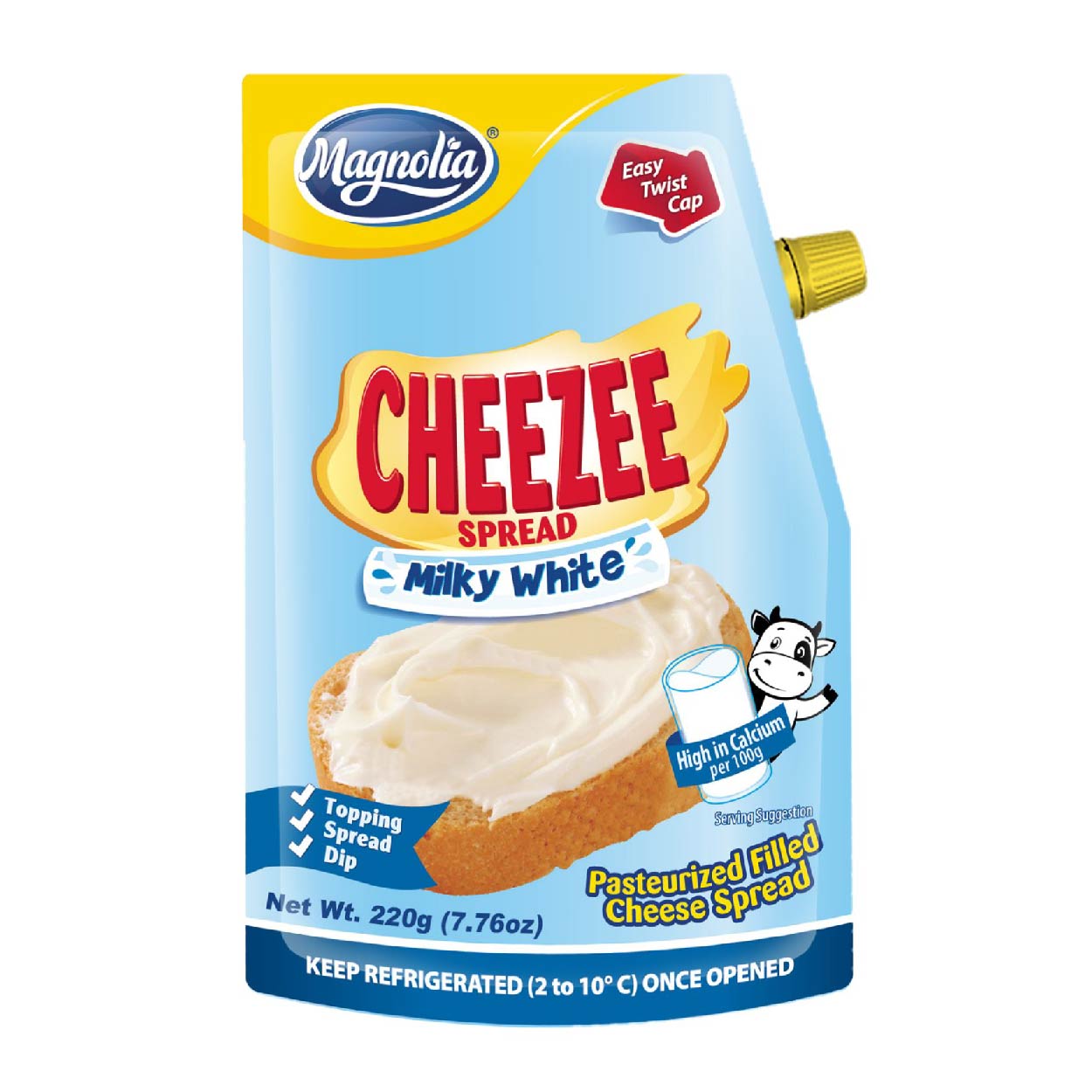 Magnolia Cheezee Spread Milky White 220g