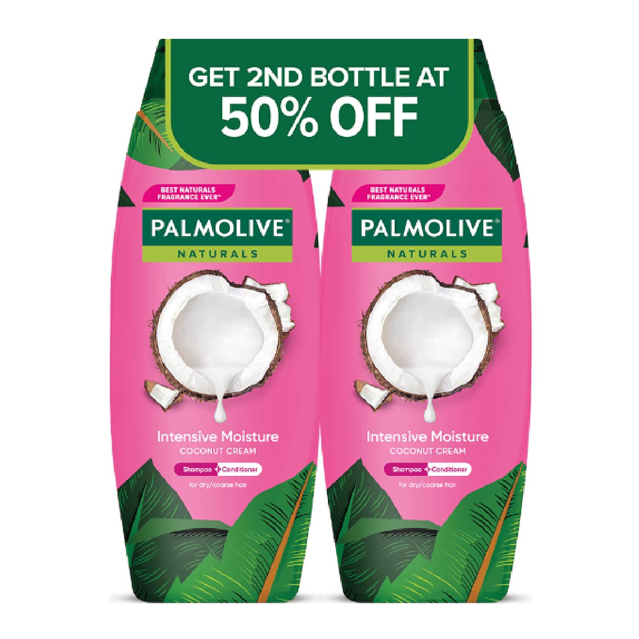 Palmolive Naturals Shampoo IntensiveMoisture Pink 180ml 2nd50%OFF