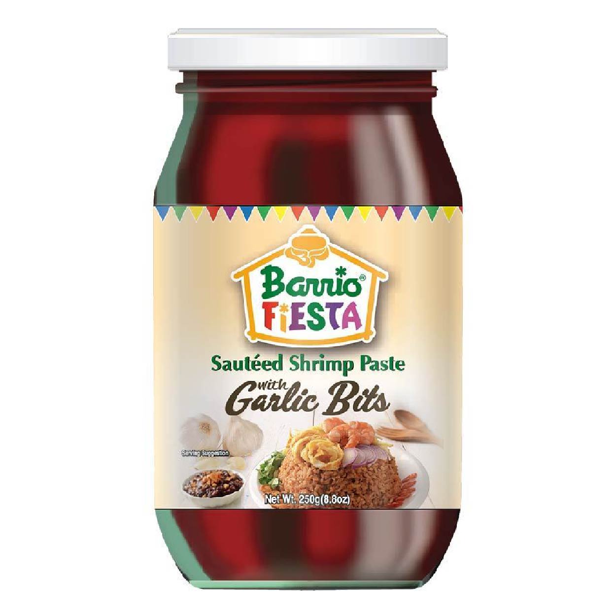 Barrio Fiesta Bagoong Sauteed Shrimp Paste Garlic Bits 250g