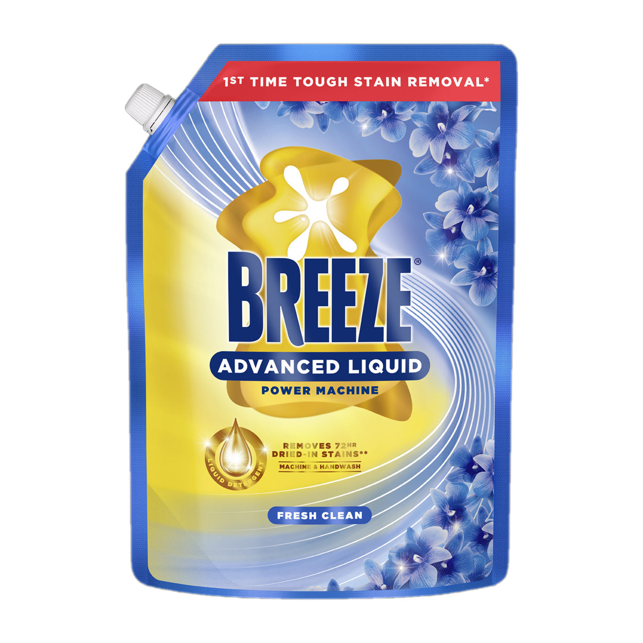 Breeze Advanced Liquid Det Power Machine Fresh Clean Refill 2.4kg