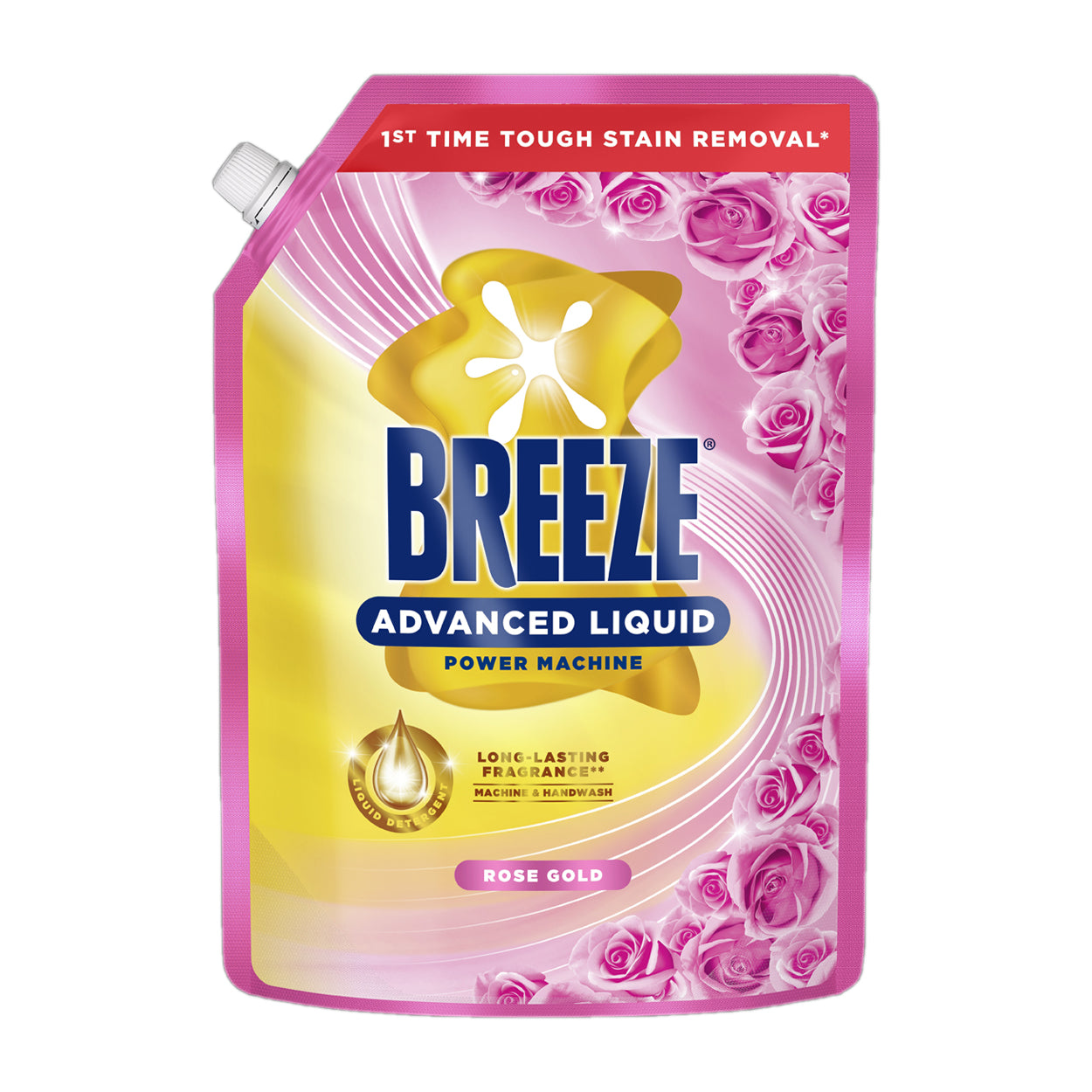 Breeze Advanced Liquid Det Power Machine Rose Gold Refill 2.35kg