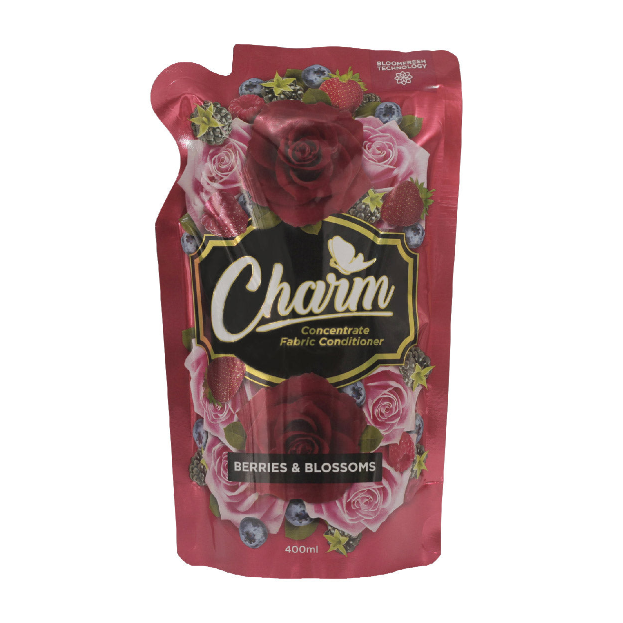 Charm Fabric Conditioner Berries & Blossoms Refill 400ml