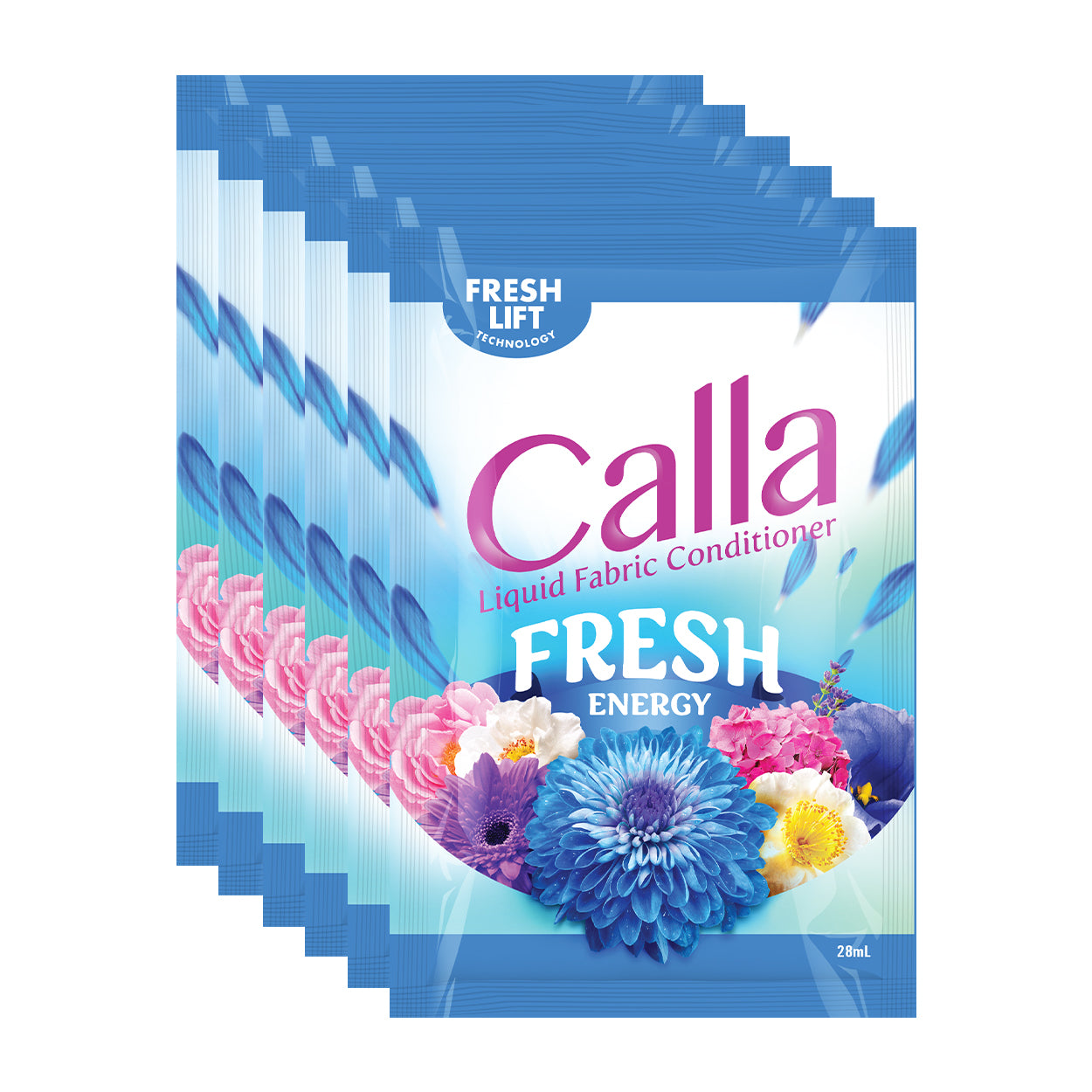 Calla Fabric Conditioner Fresh Energy 6x28ml