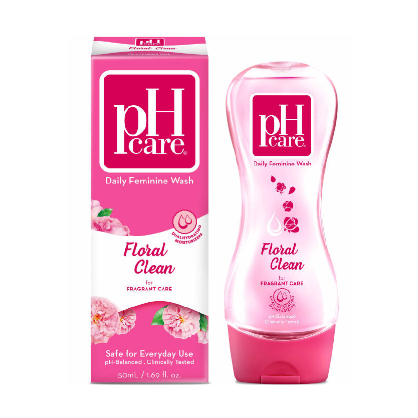 pH Care Feminine Wash Floral Clean for Fragrant Care 50ml