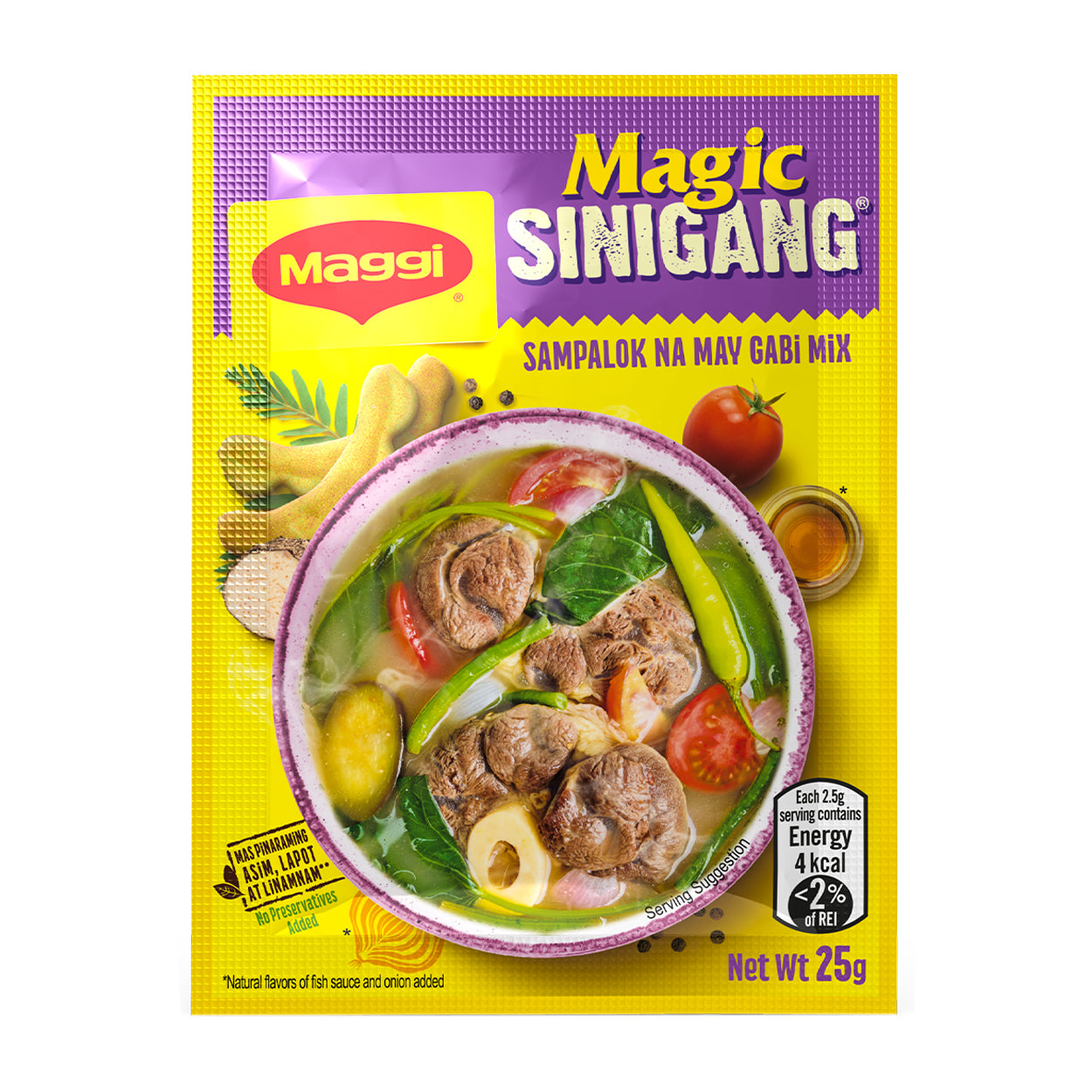 Maggi Magic Sinigang Sampaloc with Gabi Mix 25g