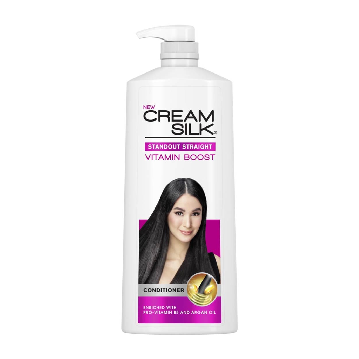 Cream Silk Conditioner Standout Straight Pink Pump 900ml