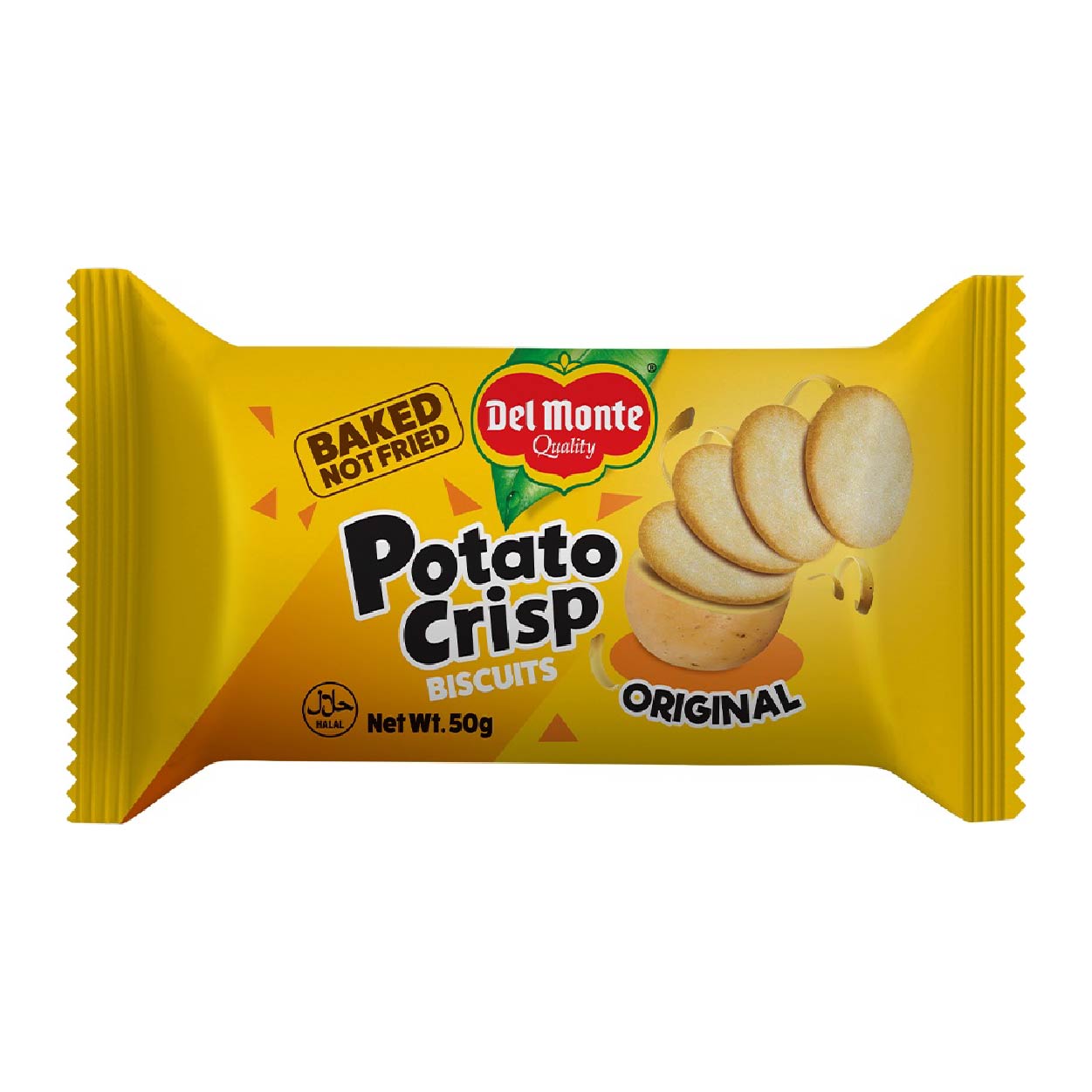 Del Monte Potato Crisp Biscuits Original 50g