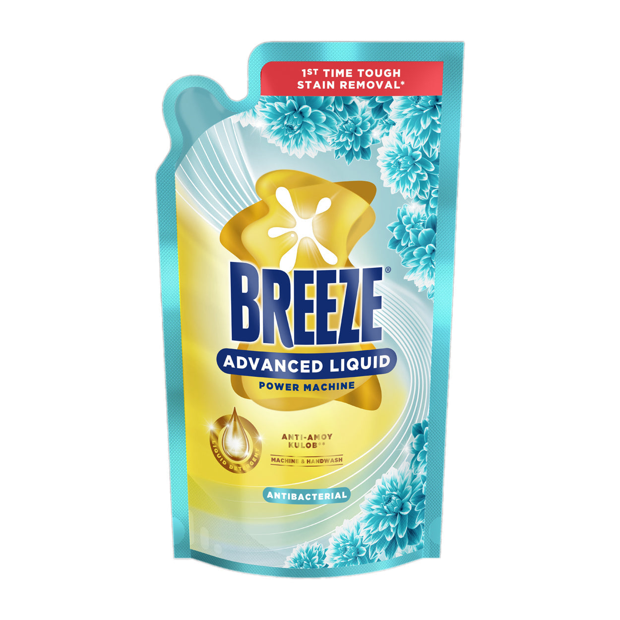 Breeze Power Machine Liquid Detergent Antibacterial Refill 650ml