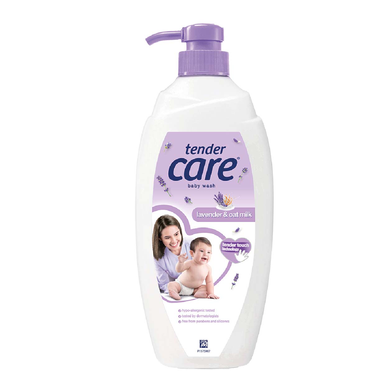 Tender Care Hypo Allergenic Baby Wash Lavender & Oat Milk 500ml