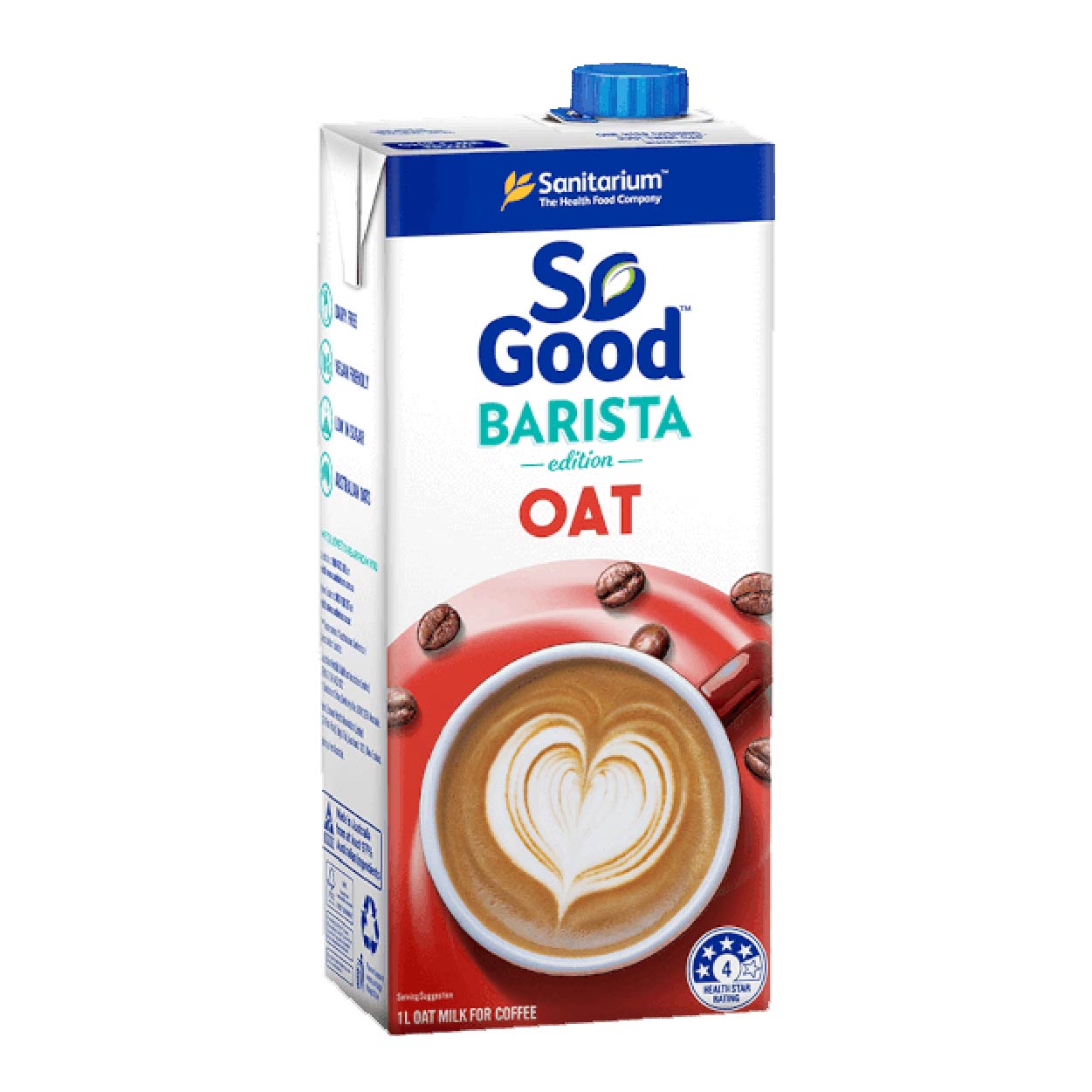 So Good Barista Edition Oat Milk For Coffee 1L