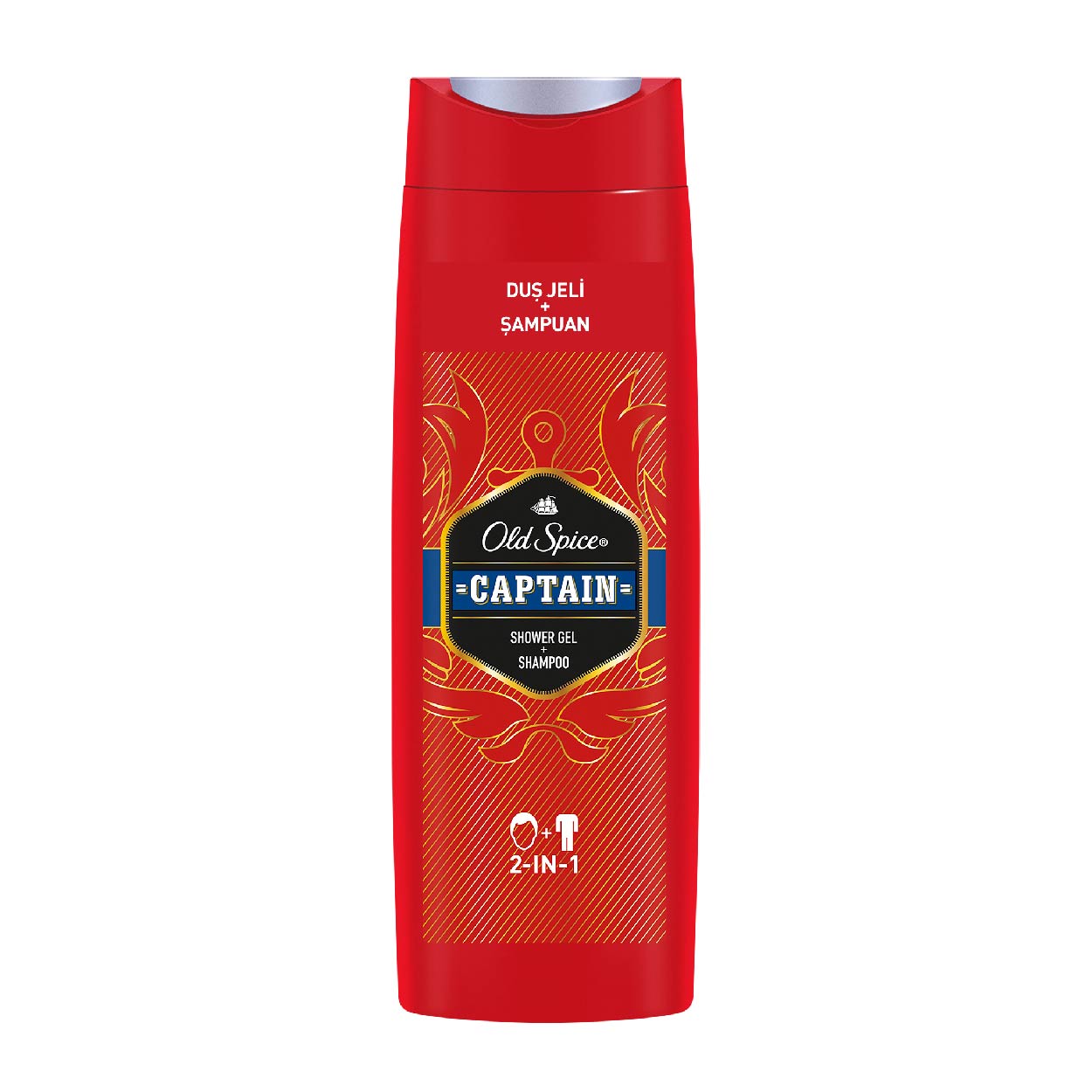 Old Spice Shower Gel + Shampoo 2-in-1 Captain 400ml