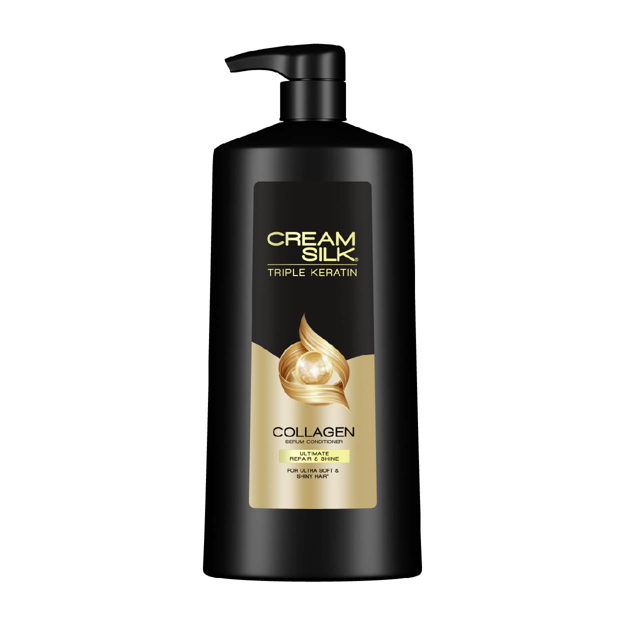Cream Silk Conditioner TripleKeratinCollagenRepair&ShinePump900ml