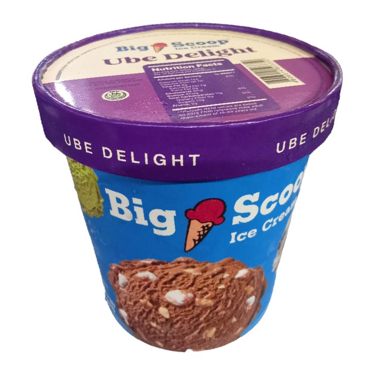 Big Scoop Ube Delight Ice Cream Pint 473ml