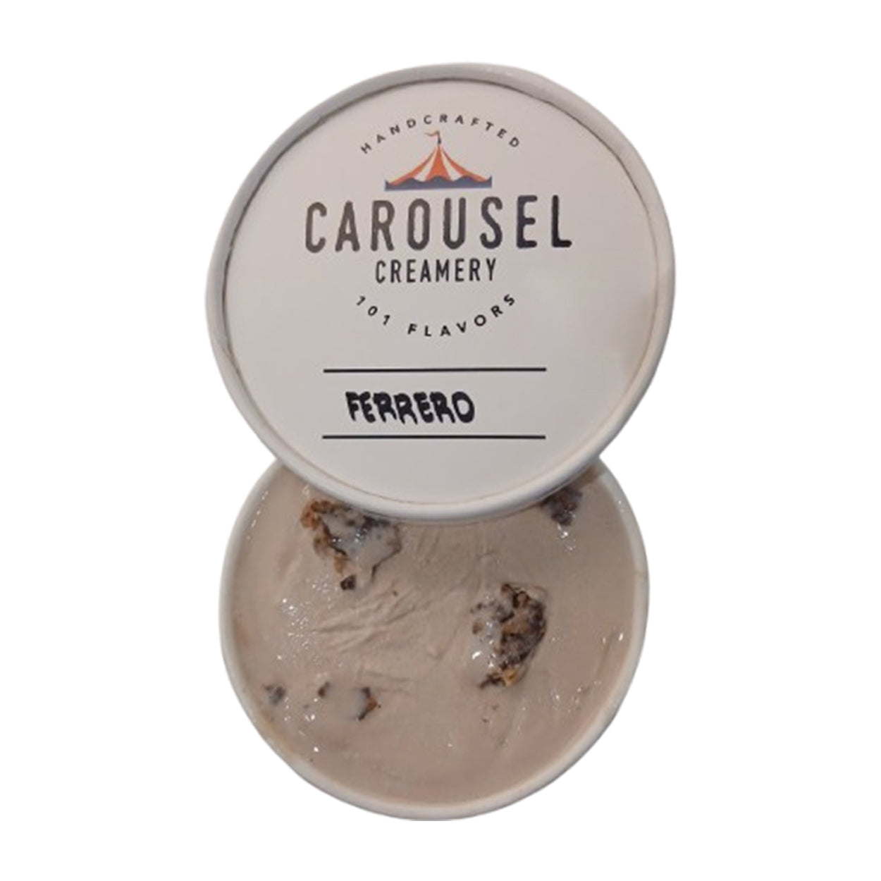 Carousel Creamery Ferrero Ice Cream Pint 473ml