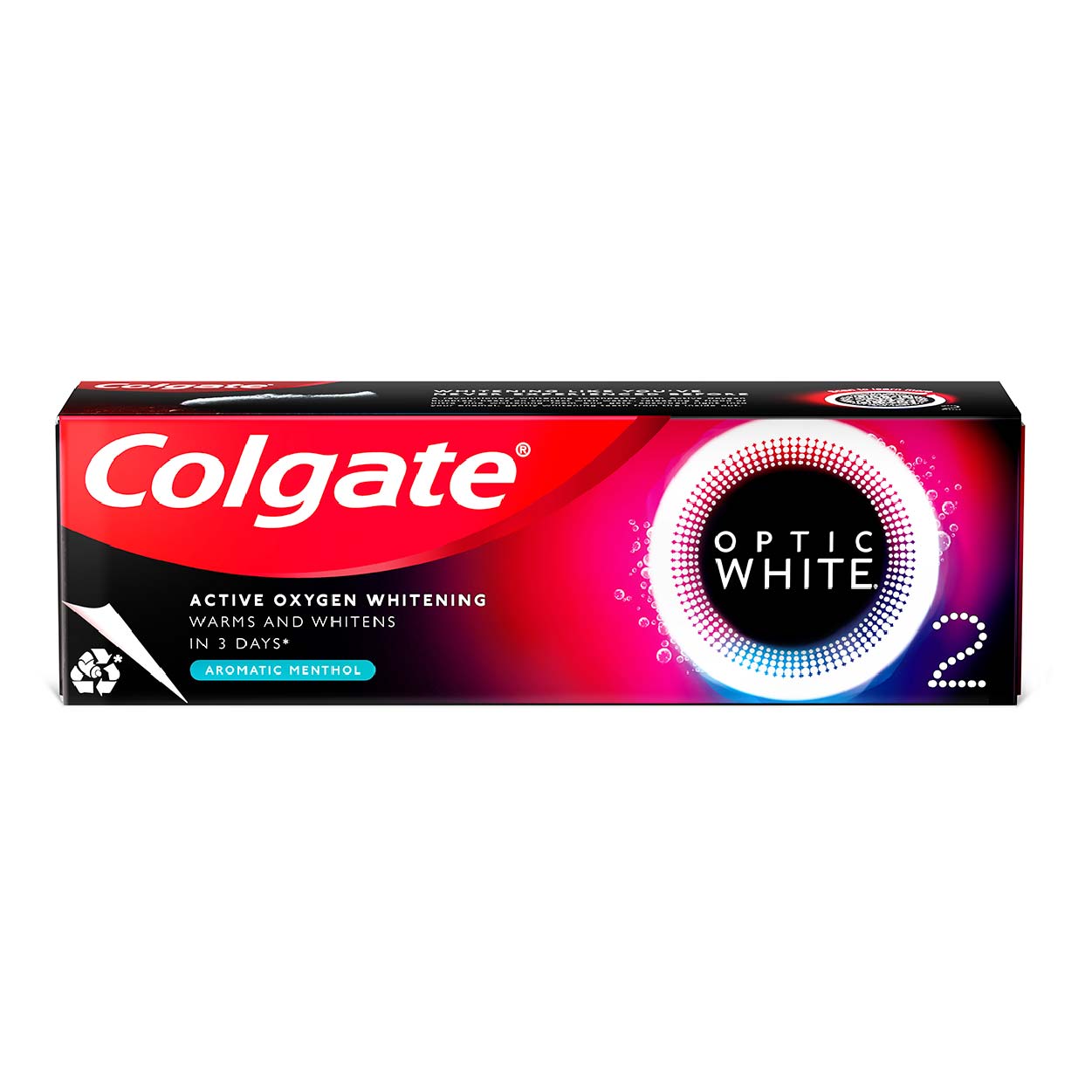 Colgate Toothpaste Optic White 2 Aromatic Menthol 85g