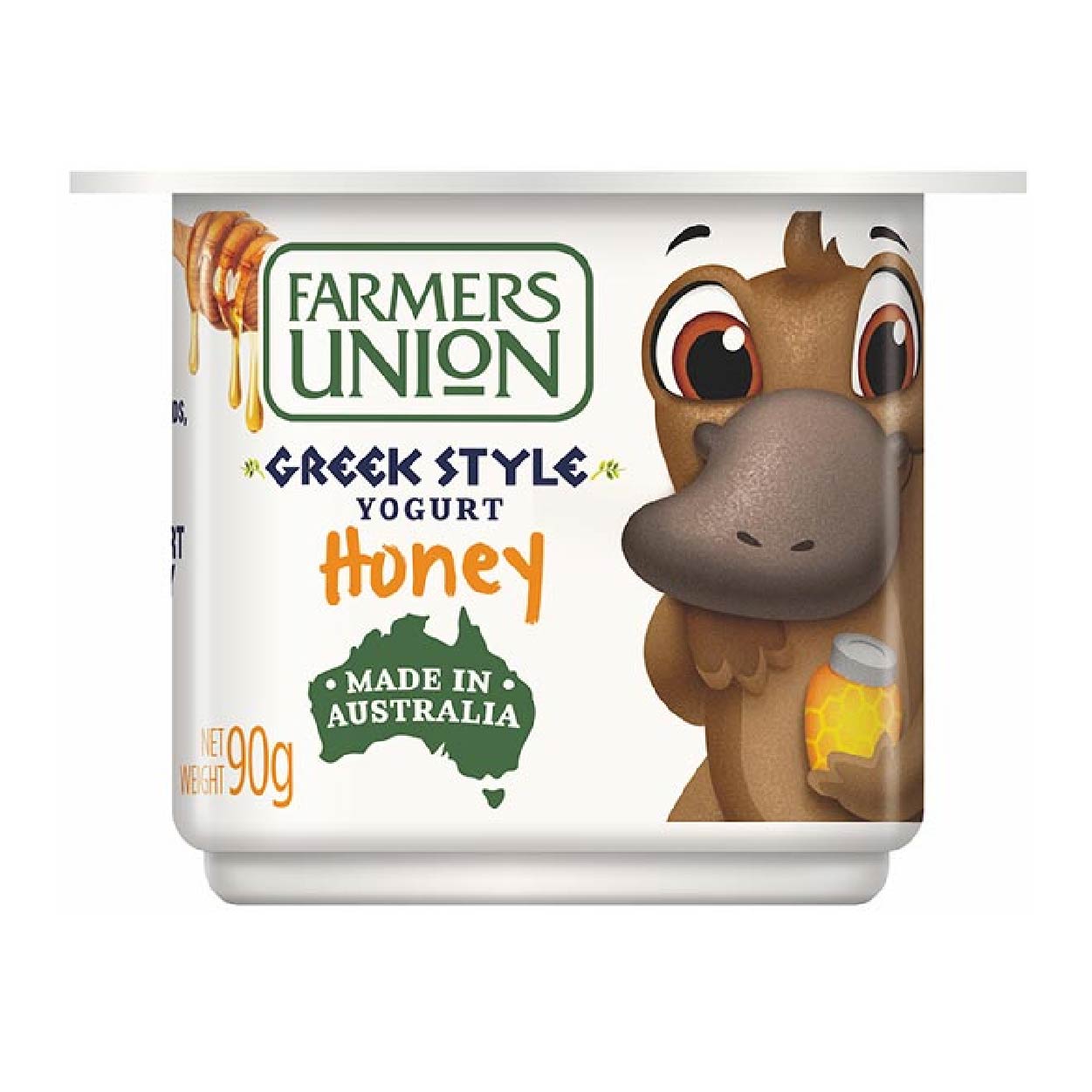 Farmers Union Greek Style Yogurt Honey 90g