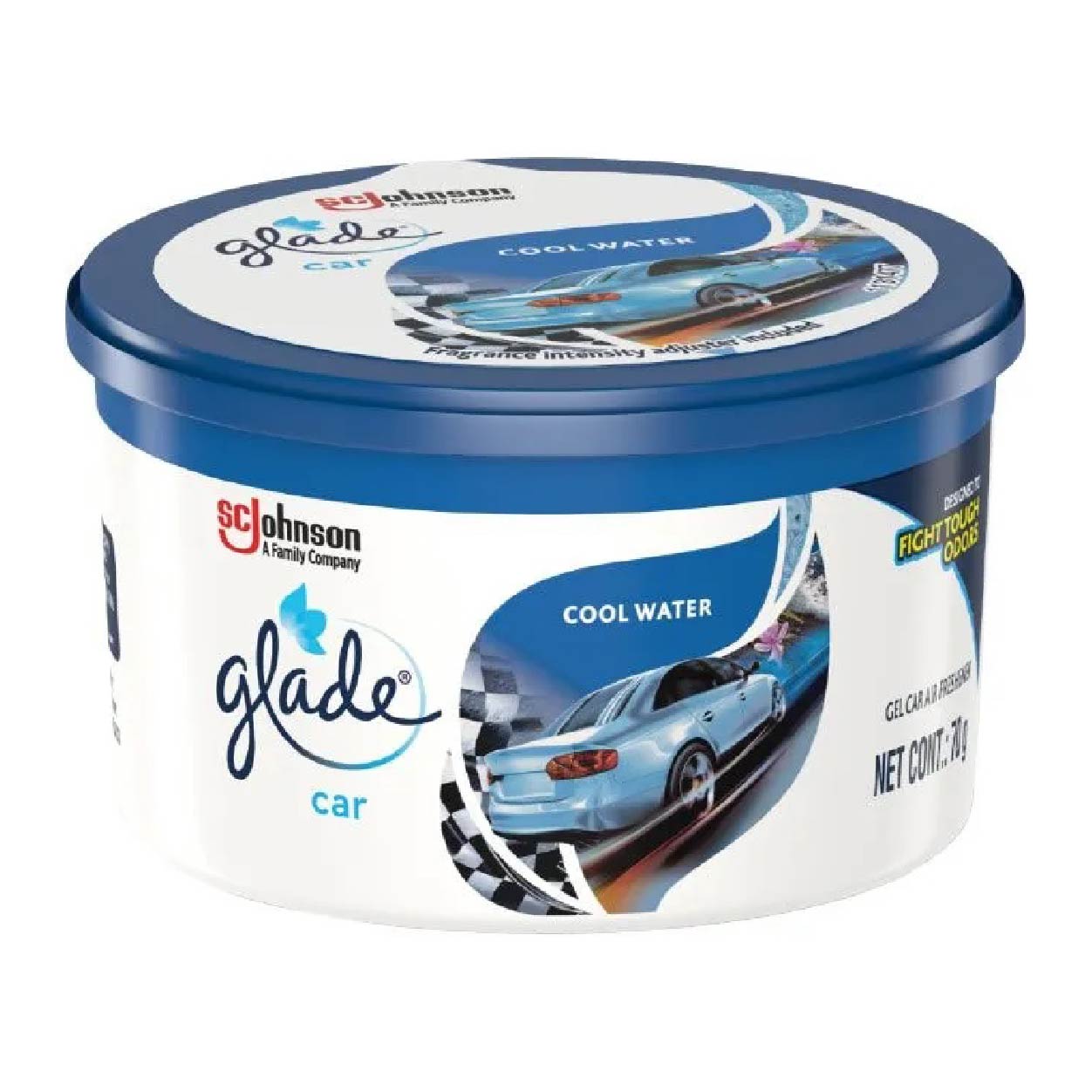 Glade Car Gel Air Freshener Cool Water 70g